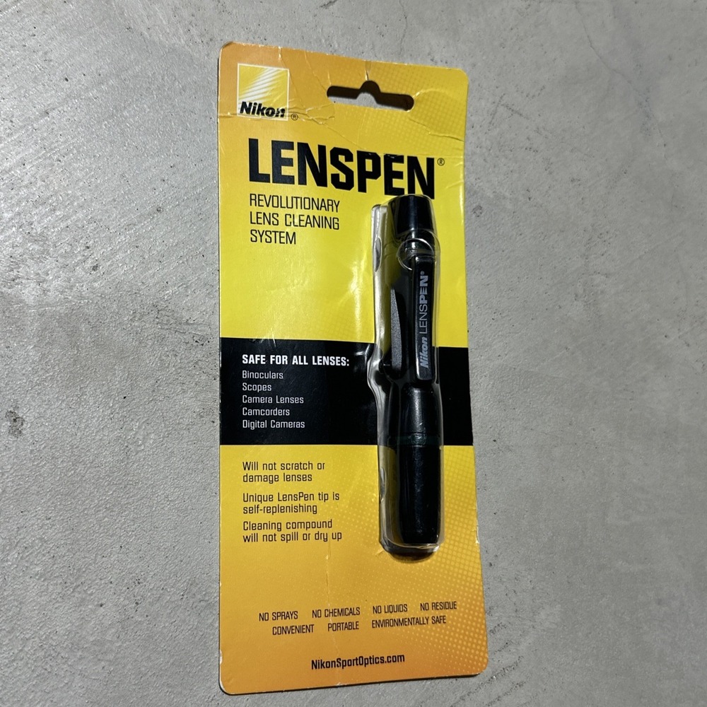 NEW Nikon 7072 Lens Pen Cleaning System Scopes Cameras Binoculars Black